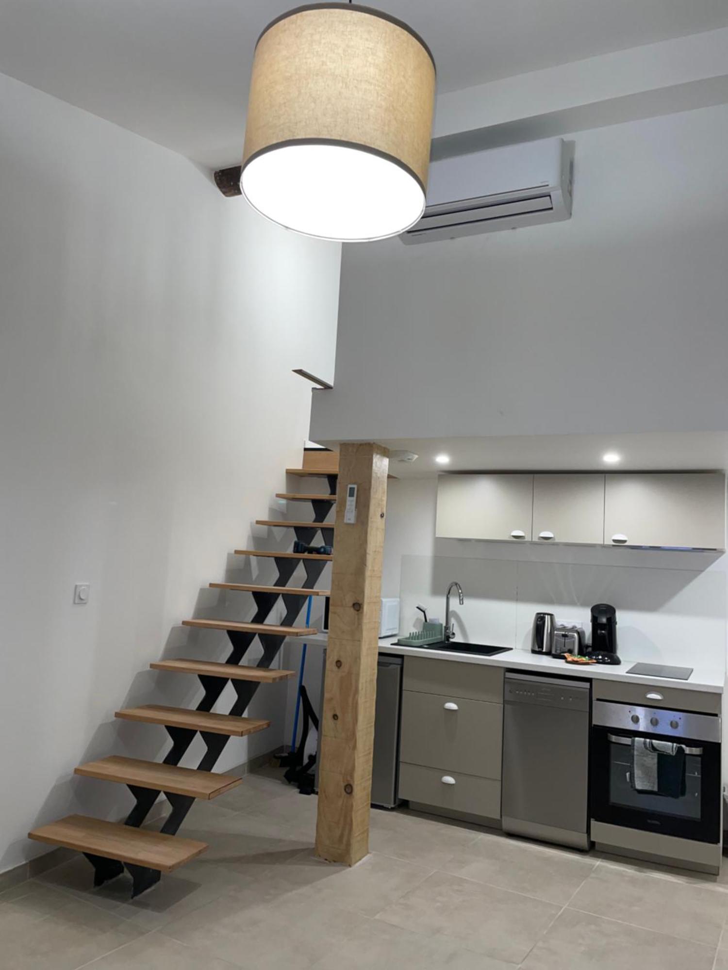 Duplex Raffine, Elegant & Climatise - La Mezz Apartment Nimes Luaran gambar